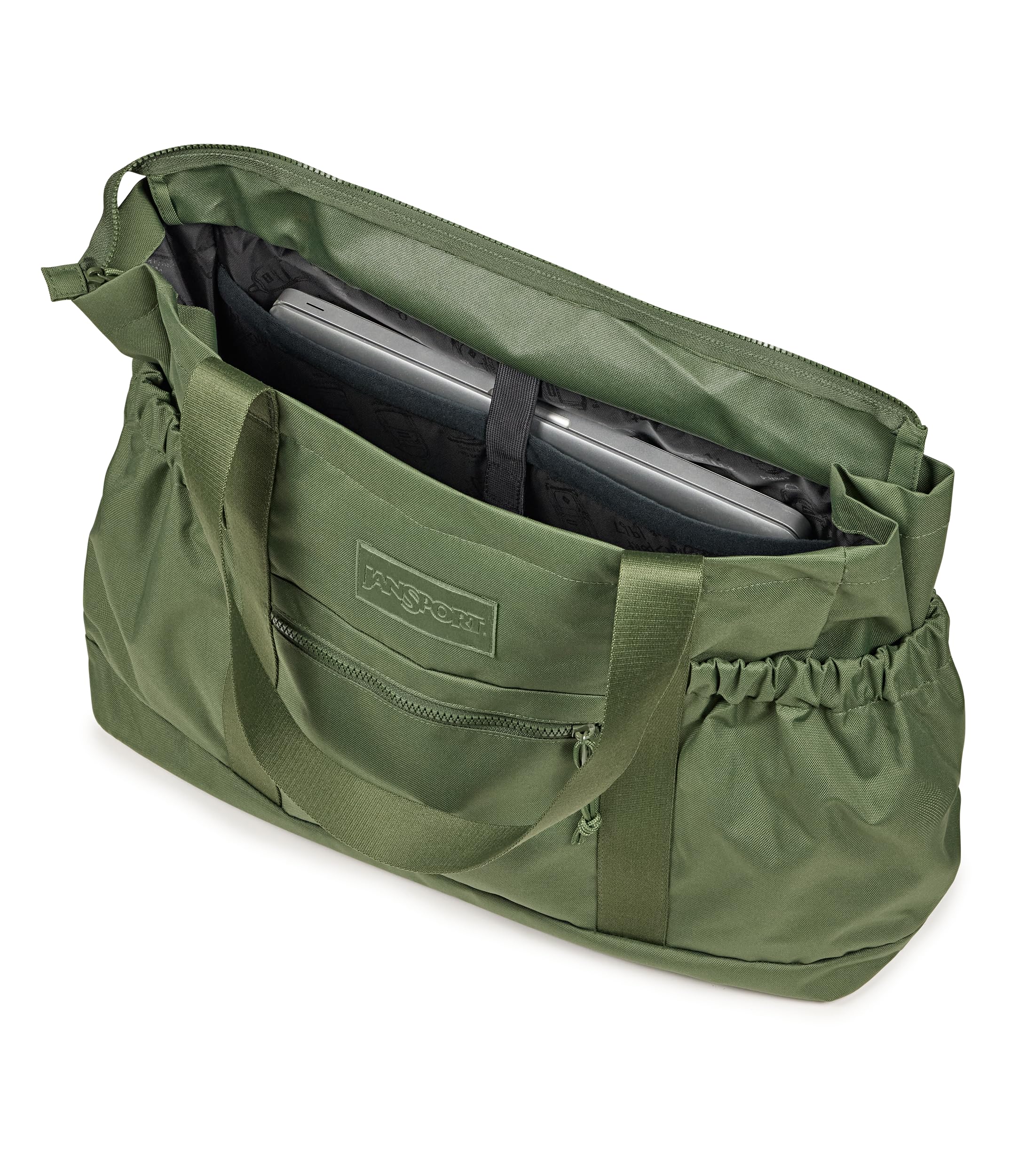 JanSport Everyday Large Tote – Spacious Tote Bag with Padded 15-Inch Laptop Sleeve, Zippered Compartments - Image 6