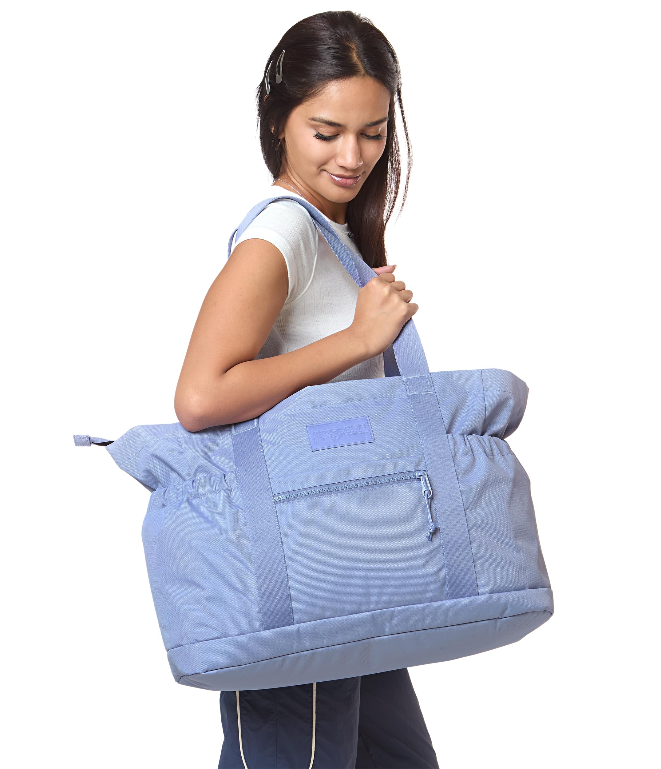 JanSport Everyday Large Tote – Spacious Tote Bag with Padded 15-Inch Laptop Sleeve, Zippered Compartments - Image 3