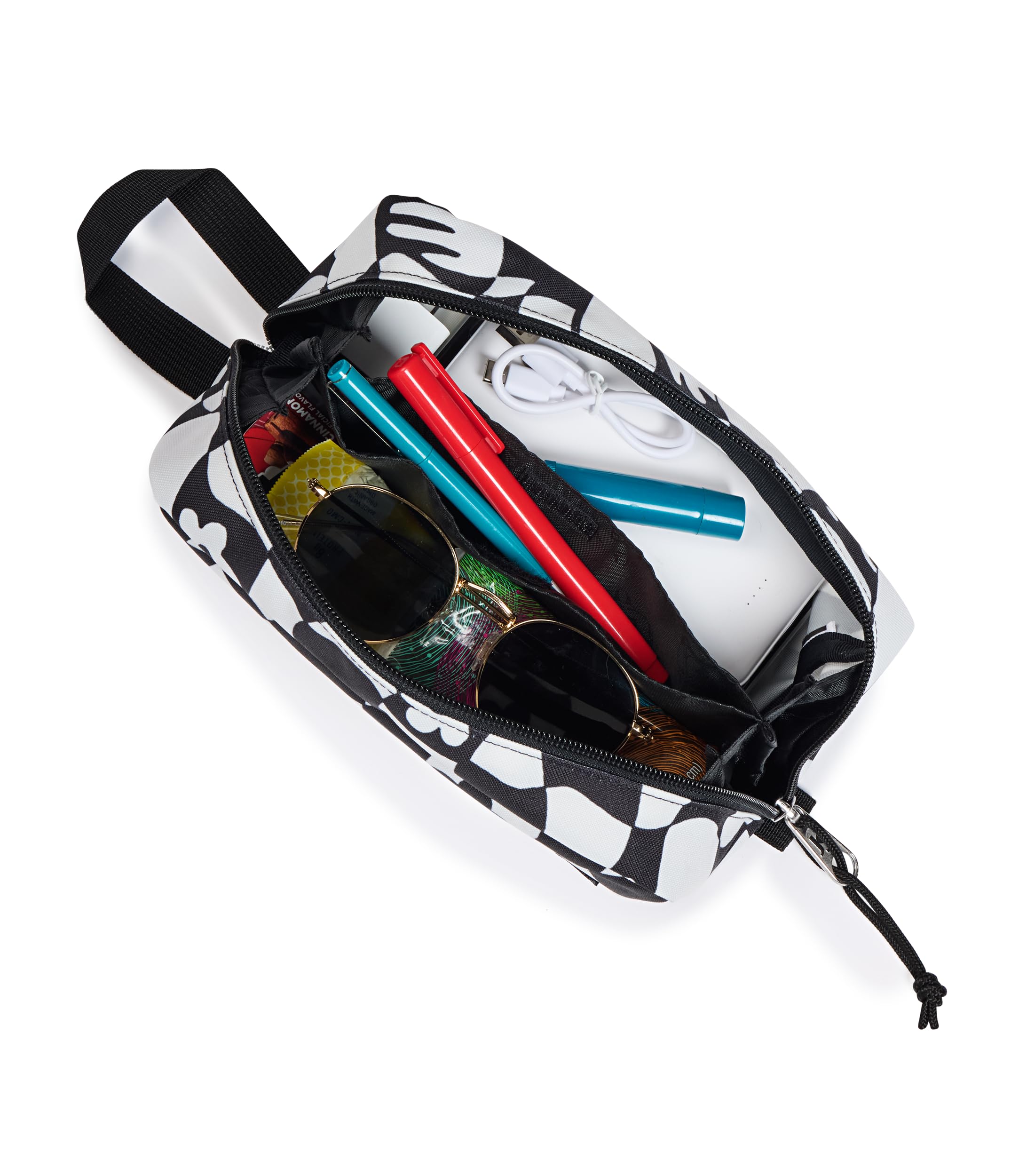 JanSport Perfect Pouch – Accordion Opening, Single Compartment with 3 Dividers, Small Internal Pocket - Image 3