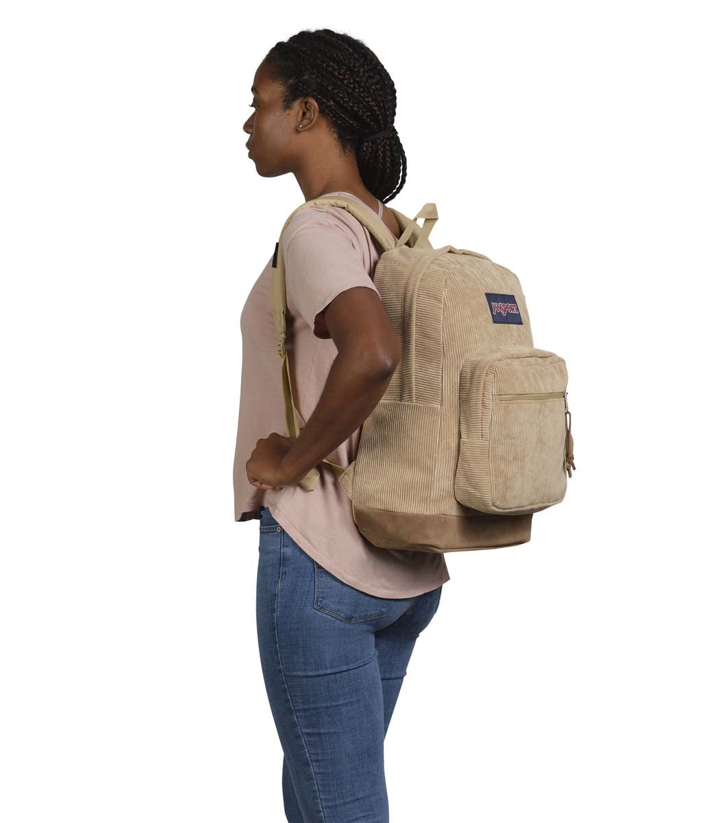 JanSport Right Pack Expressions Backpack - Travel, Work, or Laptop Bag - Curry Corduroy - Image 7