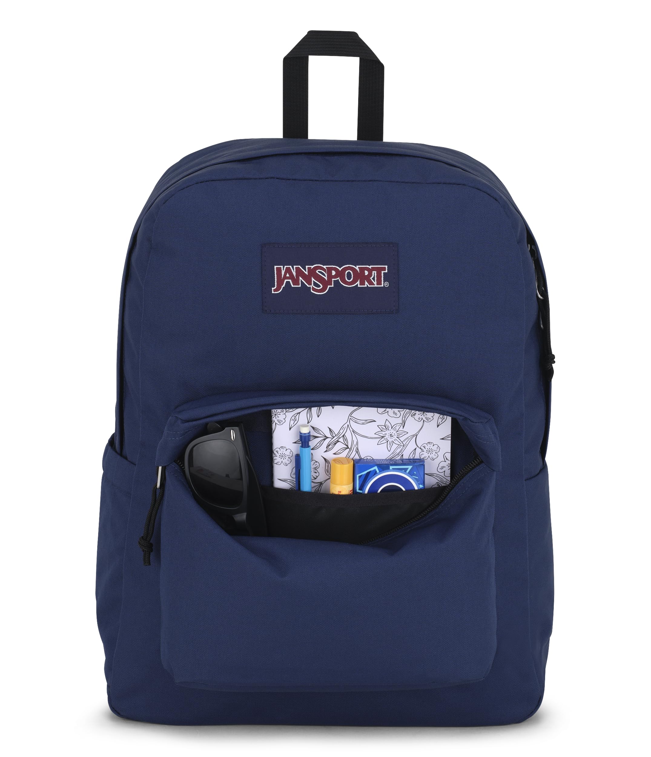 JanSport Superbreak Backpack - Durable, Lightweight Premium Backpack, Navy - Image 5
